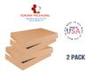 Feronia Packaging Apparel Boxes 2 Pack Men Shirt Box Women Dress Boxes Premium Gift Wrap and Art Supplies for Birthdays, Holidays, or Presents (Kraft) view 4
