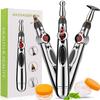 Electronic Acupuncture Pen, Electric Meridians Laser Acupuncture Machine Magnet Therapy Instrument Meridian Energy Pen Massager Relief Pain Tools view 1