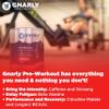 Gnarly Nutrition Natural Pre-Workout Powder, Mango  NSF Contents Certified, Endurance & Recovery  Vegan Pre-Workout, Sports Nutrition  Mango with Caffeine, 14.82 oz view 4