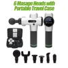 Clearon Professional Handheld Deep Tissue Muscle Gun Massager for Athletes 1-20 Speed Strength Levels for Muscle Soreness Relieves - Black V1 view 3