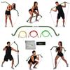 Gorilla Bow Lite Portable Home Gym System, Strength Training Equipment 100 Plus Workouts, All in One Exercise Equipment for Travel, Home Gym & Outdoor Workouts (Lite Bow, Green, Base Bundle) view 1