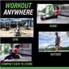 Gorilla Bow Lite Portable Home Gym System, Strength Training Equipment 100 Plus Workouts, All in One Exercise Equipment for Travel, Home Gym & Outdoor Workouts (Lite Bow, Green, Base Bundle) view 3