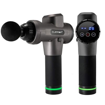 Clearon Professional Handheld Deep Tissue Muscle Gun Massager for Athletes 1-20 Speed Strength Levels for Muscle Soreness Relieves [Upgraded Version] - Dark Gray