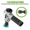 Clearon Professional Handheld Deep Tissue Muscle Gun Massager for Athletes 1-20 Speed Strength Levels for Muscle Soreness Relieves [Upgraded Version] - Dark Gray view 2