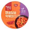 Korean Dongwon Instant Hot Spicy Rice Cake Cup Topokki  2 Pack (Spicy & Sweet) view 3