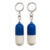 2 Pack Pill Case Keychain Portable Mini Pill Boxes Medicine Vitamin Holder case for Outdoor Travel Camping First Aid Pills Organizer view 1