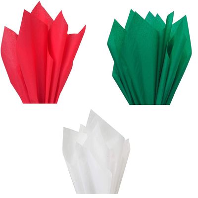 Holiday Mix Chrismas Mix Gift Wrap Tissue Paper Squares,Premium Gift Wrap and Art Supplies for Birthdays, Holidays, or Presents by Feronia packaging, Large 15 x 20 Sheets Total 30 Sheets
