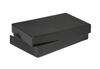 Feronia Packaging Apparel Boxes 2 Pack Men Shirt Box Women Dress Boxes Premium Gift Wrap and Art Supplies for Birthdays, Holidays, or Presents (Black) view 1