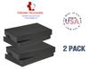 Feronia Packaging Apparel Boxes 2 Pack Men Shirt Box Women Dress Boxes Premium Gift Wrap and Art Supplies for Birthdays, Holidays, or Presents (Black) view 4
