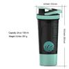 Artoid Mode 24-Ounce Protein Shaker Bottle, Dual Mixing Technology, BPA Free, Aqua Green/Black view 4
