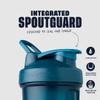 BlenderBottle Classic V2 Shaker Bottle Perfect for Protein Shakes and Pre Workout, 45-Ounce, Ocean Blue view 2