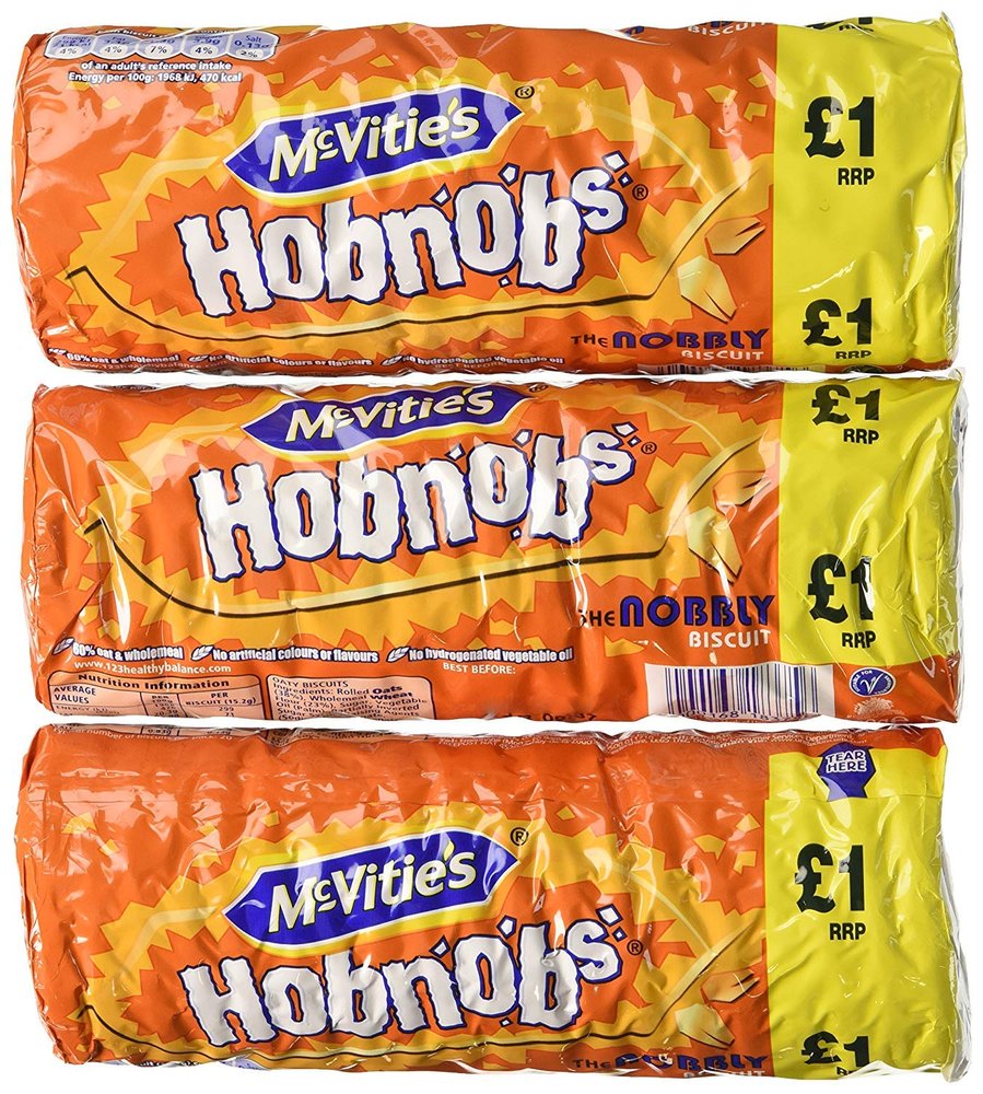 McVitie's Original Hobnobs 255g (Pack of 12)