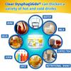 Clear DysphagiAide Thickener Powder, Instant Thickener for Liquids and Food (4.4 oz, 90 Serving), Liquid Thickener for Dysphagia, Drink Thickener and Water Thickener, Nectar Thick Consistency & Honey view 4