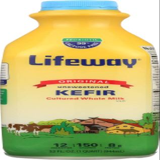 (NOT A CASE) Kefir Lowfat Traditional Milk Plain Unsweetened Smoothie