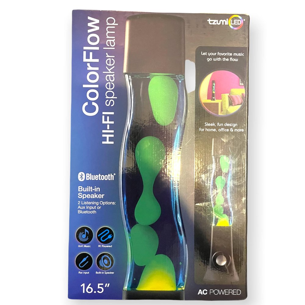 TZUMI Aura LED Lava Speaker