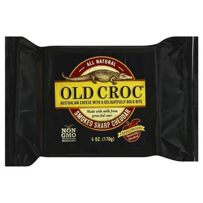 Old Croc (NOT A CASE) Smoked Sharp Cheddar Cheese