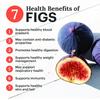 Dried Figs - All Natural Organic Soft Dried Smyrna Figs - Vegan and Gluten-Free Snack - 6oz Each (Pack of 1) view 3