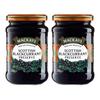 Mackays Scottish Blackcurrant Preserve Jam 340g (Pack of 2)| Imported from Scotland | Made with Whole Fruits | Vegan | Gluten-Free | No Artificial Colors or Preservatives view 1