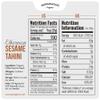 Organic Ethiopian Sesame Tahini Paste - Hulled - Stone-Ground, Unsalted, Gluten-Free, Kosher, Vegan, Peanut-Free, 11.6 Ounce Glass Jars (2-Pack) by Pepperwood Organics view 2