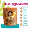 Bhu Foods Keto Bites - Double Dark Chocolate Chip Cookie Dough | Organic Keto Snacks for Adults & Kids | Gluten Free, Vegan, Low Carb, Low Sugar | Individually Wrapped Protein Bites (2 Pack) view 4