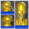 2 Replacement p10 Headgears Compatible with ResMed Airfit P10 Nasal Pillow Replacements Strap Blue and Gray view 4
