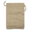 12-Pack 4x6 Natural Burlap Gift Bags w. Drawstring (Natural Brown, Small) for Party Favors, Presents or DIY Craft by TheDisplayGuys view 4