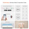 iHealth Nexus Smart Scale for Body Weight Bluetooth, Digital Bathroom Scale Body Fat and Muscle, Body Composition Monitor Health Analyzer for BMI Compatible for iOS & Android Accurate to 0.1lb-White view 3