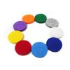 Honbay 100PCS Replacement Felt Pads 22mm Essential Oil Refill Pads for 30mm Locket Necklace Bracelet or Car(0.87inch, 10color) (22mm) view 3