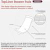 Tranquility TopLiner Mini Booster Pad Small Diaper Inserts Pk/25 view 2