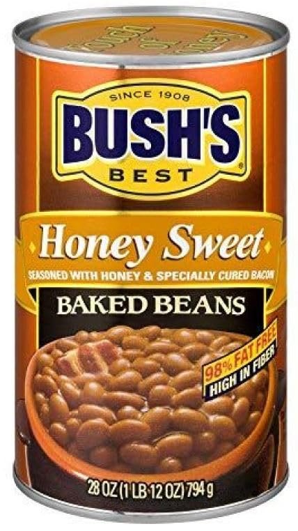 Bush's Best Honey Baked Beans 28 oz (Pack of 12)