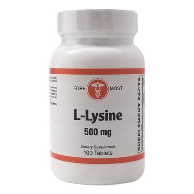 Holistic Health International, LLC L-LYSINE, 100 Tablets