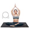 Grounding Mat,35.4x23.6 inches,Reconnect to The Earth EMF Recovery,for Foot Therapy, Universal Grounding Sleep Mat, Grounding Yoga Mat,Improve Energy,Sleep Assist and Helps with Anxiety Black view 1