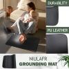 Grounding Mat,35.4x23.6 inches,Reconnect to The Earth EMF Recovery,for Foot Therapy, Universal Grounding Sleep Mat, Grounding Yoga Mat,Improve Energy,Sleep Assist and Helps with Anxiety Black view 3