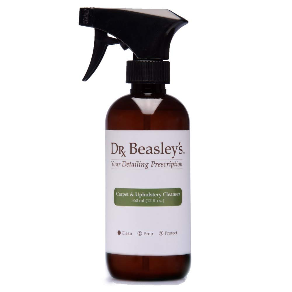 Dr. Beasleys Carpet and Upholstery Cleanser + Protection Kit - Eliminates Odors, Deep Cleans and Removes Stains, Maintains Look and Feel (Brush Included)