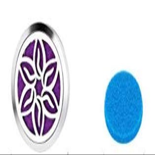 1 Chakra Crystal Car Diffuser ~ Set of 4 sold separately/includes 1oz chakra mist of choice