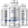 Alpha Lipoic Acid 600mg Per Serving, 240 Vegan Capsules- Gluten Free, Pure Non-GMO ALA- Supports Energy & Anti Oxidant view 1