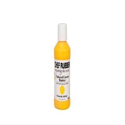 Chef Rubber Aureolin Yellow Colored Cocoa Butter