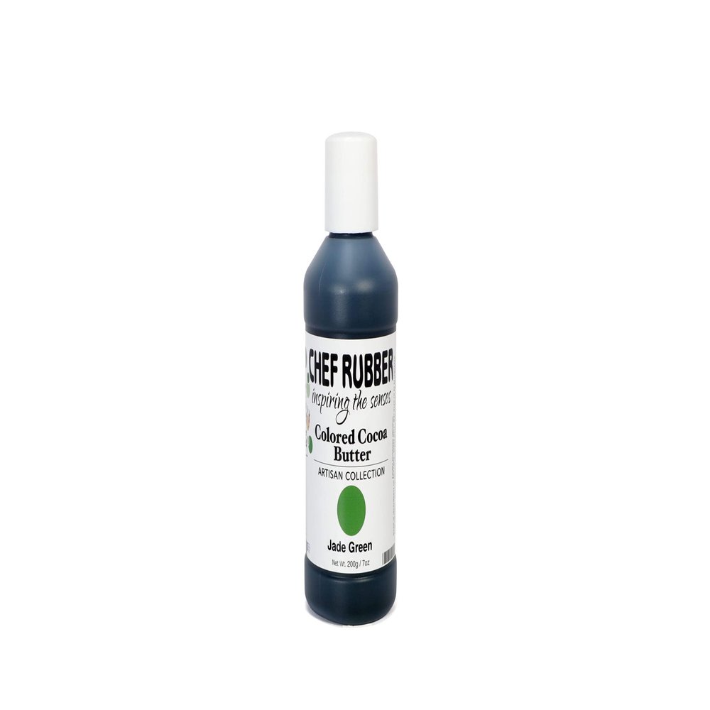 Chef Rubber Jade Green Colored Cocoa Butter