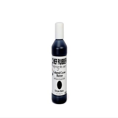 Chef Rubber Eclipse Black Colored Cocoa Butter