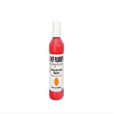 Chef Rubber Sunrise Orange Colored Cocoa Butter