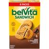 belVita Breakfast Bar Biscuit Sandwiches, Dark Chocolate Creme, 8 Packs (2 Biscuits Per Pack) view 1