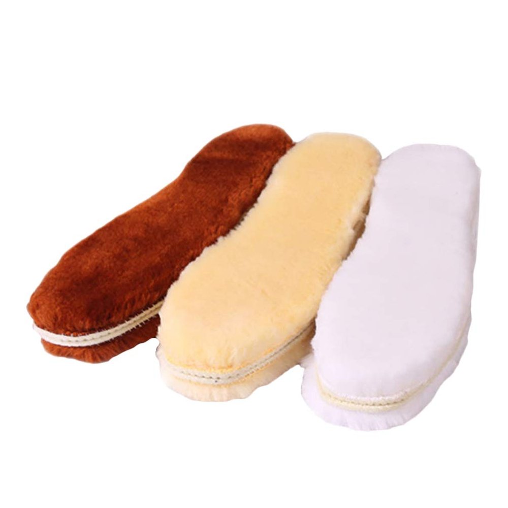 Warm Winter Insoles 3 Pairs of Thick Shoe Pads Soft Inserts for Comfort and Foot Health Random