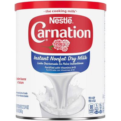 Carnation Instant Non Fat Dry Milk, 22.75 Ounce Can Powdered Milk (Shelf Stable Milk)