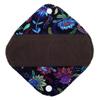 5 Cloth Menstrual Pads 1 Wet Bag XS Panty Liners Reusable Washable (Retro Floral, XS Panty Liners) view 4