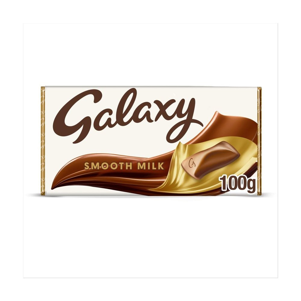 Galaxy Smooth Milk Chocolate Block 100g