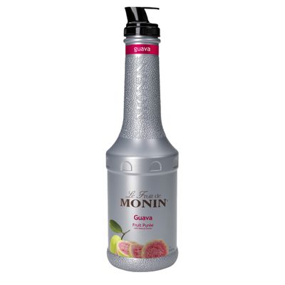 Monin - Guava Fruit Pure, Juicy Guava Taste, Perfect for Lemonades, Teas, Cocktails, Mocktails, Culinary Dishes & More, Vegan, Non-GMO, Gluten-Free (1 Liter)