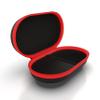 AGOZ Asthma Inhaler Medicine Travel Case Pouch Cover, Inhaler Holder with Zipper Closure and Wrist Strap (Black/Red) view 4