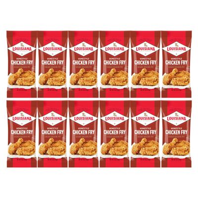 Louisiana Fish Fry, Homestyle Chicken Fry, 9 oz (Pack of 12)