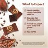 ANDREW LESSMAN ChocoNuvo 66% Cacao 180 Pieces - Organic Fair Trade Mild Dark Chocolate. Beneficial Plant Sterols to Promote Healthy Cholesterol Balance. 26 Calorie Squares, Low Fat, Low Sugar view 4