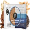 Protein Puck Vegan Plant based Protein Bar Natural Healthy Snack Bars, 12 Count, 1.34oz Mini, Gluten Free, Dairy Free, No GMO, Kosher Mighty Moxie Cocoa, Cashew, Cinnamon, Sport Nutrition view 1
